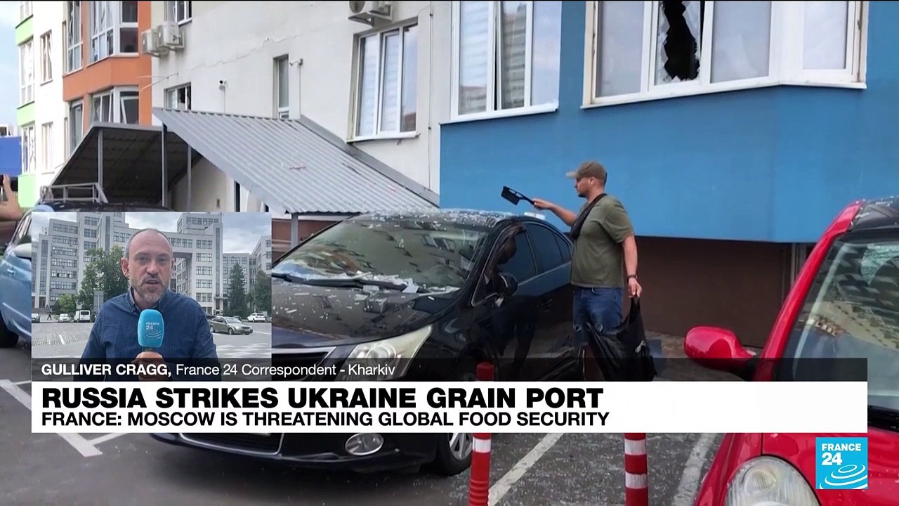 Ukraine says Russia targeting grain sites after deal exit
