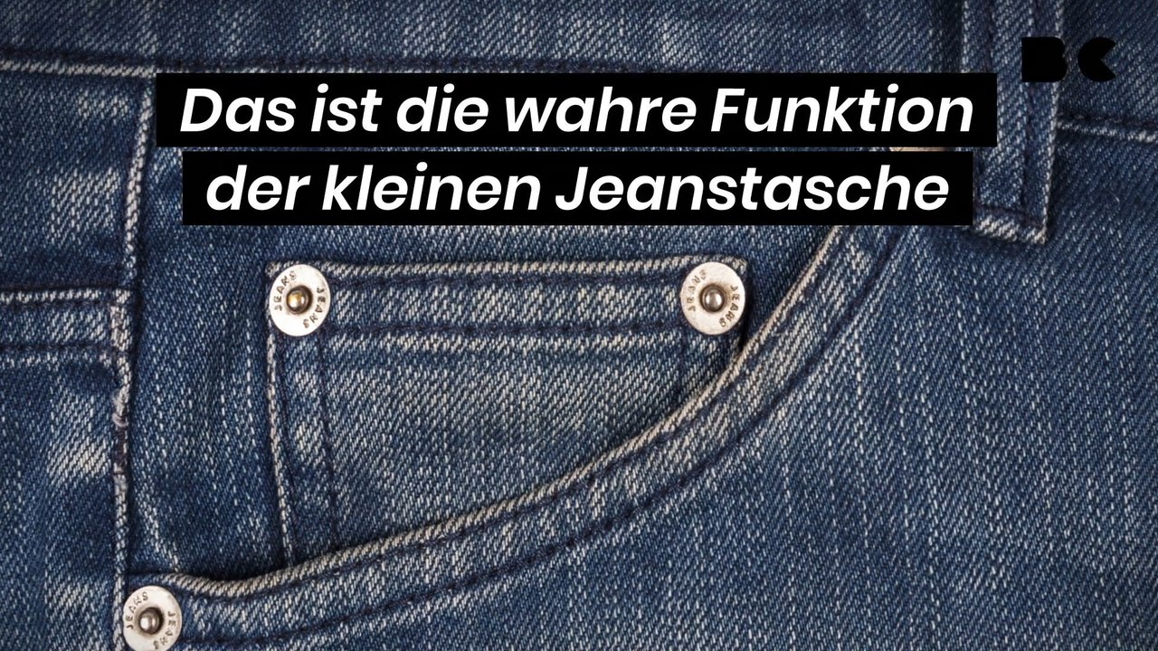 Das ist die wahre Funktion der kleinen Jeanstasche