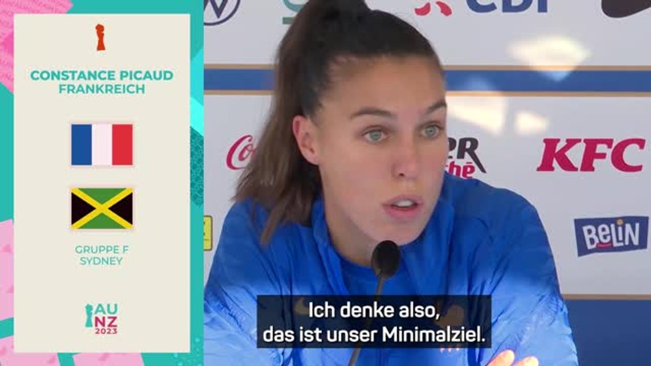 Picaud: 'Halbfinale ist Minimalziel des Trainers'