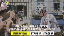 Felix Gall Pre-race interview - Stage 17 - Tour de France 2023