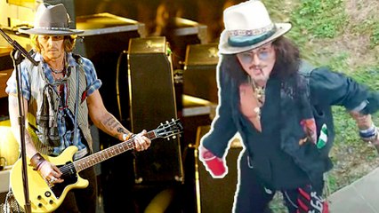 " Alleged Pic Of Johnny Depp Drinking An Hour Before Show Goes Viral "