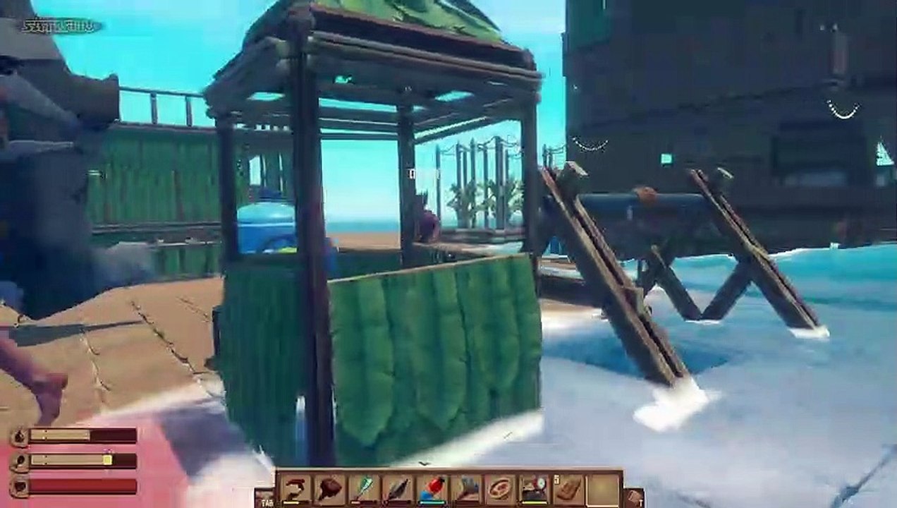 Das Floß detailverschönern. | Raft | Ep. 74