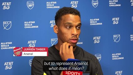 Arsenal 'one of the most beautiful clubs in the world' - Timber