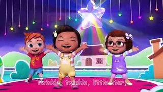 Twinkle, Twinkle, Little Star Dance Party - CoComelon Nursery Rhymes with Nina