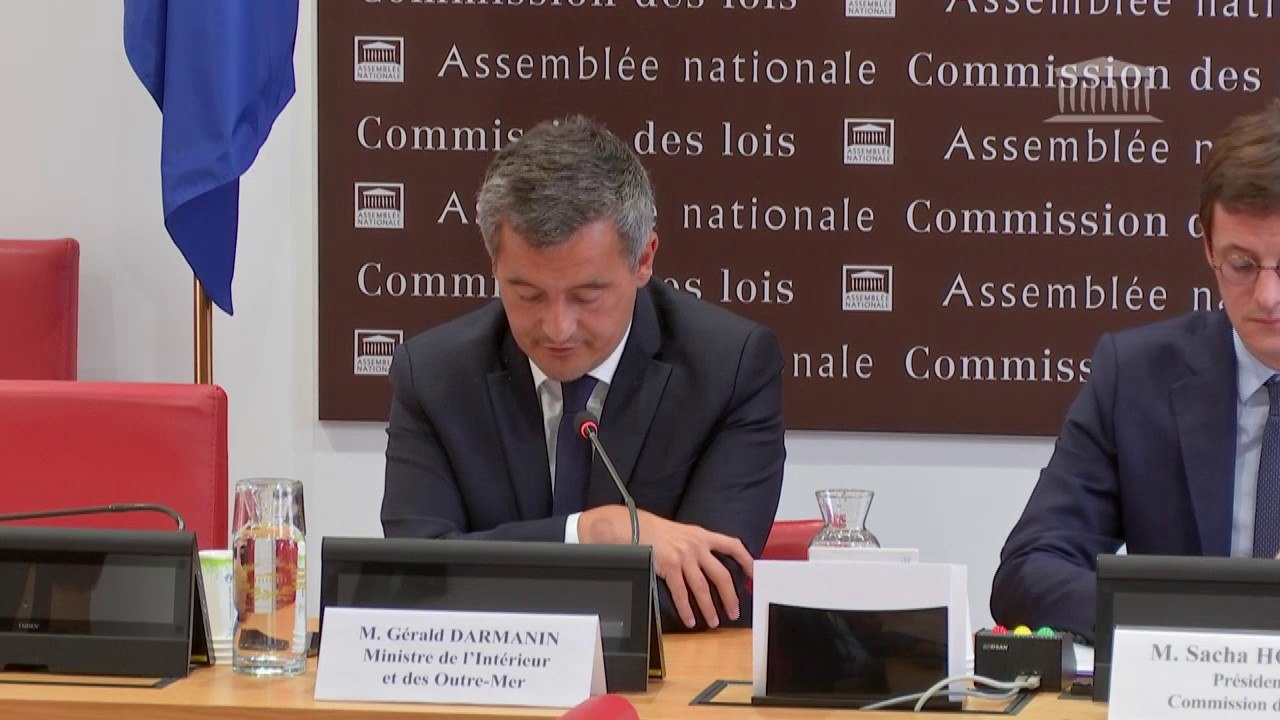 "Quel lien entre [la mort de Nahel] et les violences qui lui ont succédé?", questionne Gérald Darmanin, rappelant que "rien ne peut justifier ces violences"