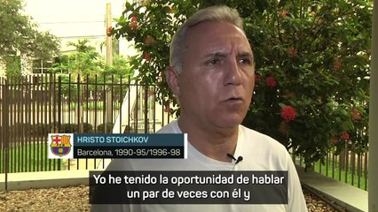 Stoichkov: "Mbappé es un chico muy humilde"