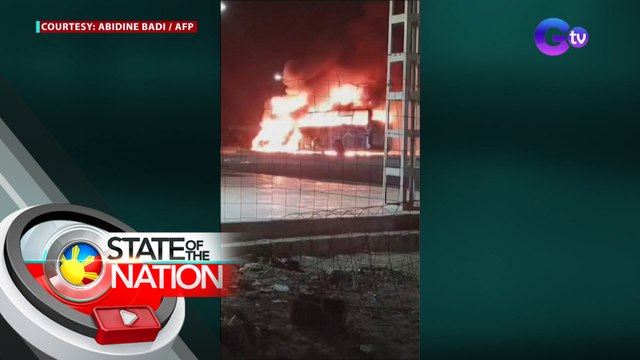 Di bababa sa 34, nasawi sa salpukan at pagliyab ng bus at kotse | SONA