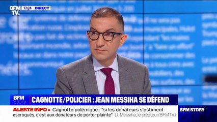 "Il y a 90.000 donateurs, je ne suis pas maître de ceux qui donnent": Jean Messiah se défend sur la cagnotte de soutien au policier qui a tiré sur Nahel