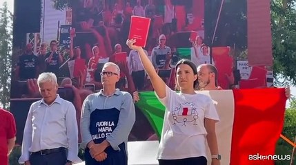 Alle 16.58 suonato il Silenzio d'ordinanza per Borsellino