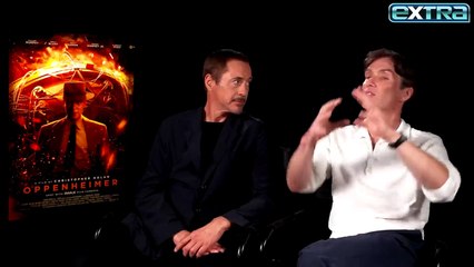 Télécharger la video: Robert Downey Jr RAVES Over Cillian Murphys Oppenheimer Performance Exclusive