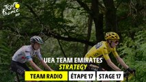UAE Team-Emirates Strategy Team Radio - Stage 17 - Tour de France 2023