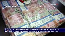 Polisi Bongkar Sindikat Uang Palsu Rp 15 Triliun di Pandeglang Banten