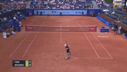 Gstaad - Thiem surpris par Medjedovic
