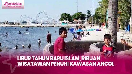 Libur Tahun Baru Islam, Ribuan Wisatawan Penuhi Kawasan Ancol