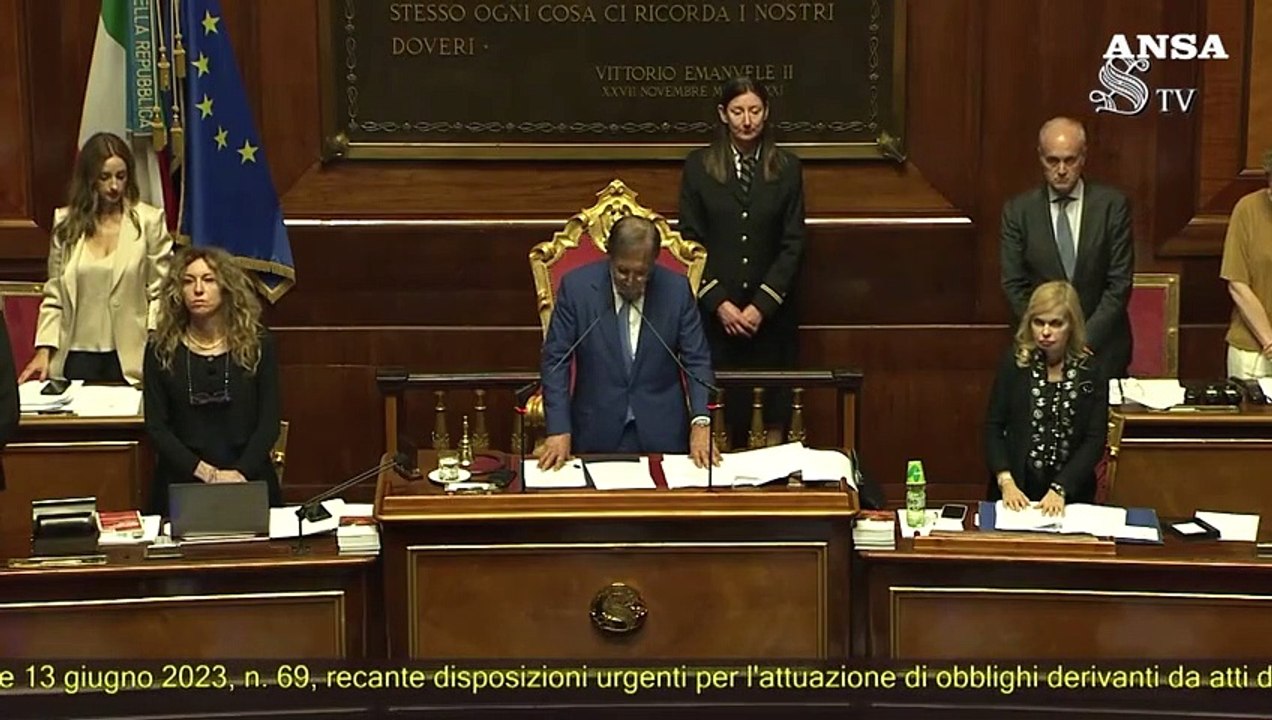 Borsellino, La Russa lo ricorda al Senato:  "Un grande eroe italiano"