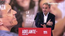 Zapatero: “El centro-derecha ya no existe porque la derecha ya es solo derecha”