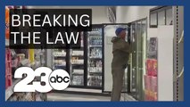 Shoplifters prompt Walgreens to chain freezers
