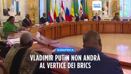 Putin non parteciperà al vertice dei Brics a Johannesburg