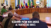 Putin non parteciperà al vertice dei Brics a Johannesburg