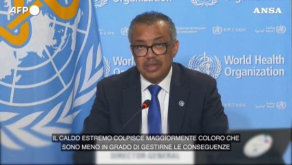 Oms:  "Sistemi sanitari sotto pressione per le ondate di calore"