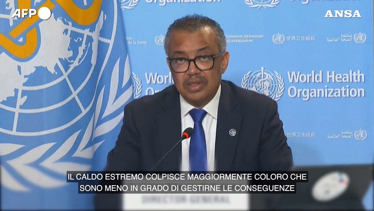 Oms:  "Sistemi sanitari sotto pressione per le ondate di calore"