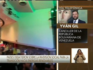 Download Video: Canciller Gil: Venezuela presentó proyecto de transición energética y disminución de gases invernaderos