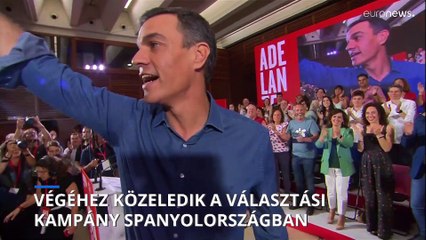 Kormányváltást hozhatnak az előrehozott választások Spanyolországban