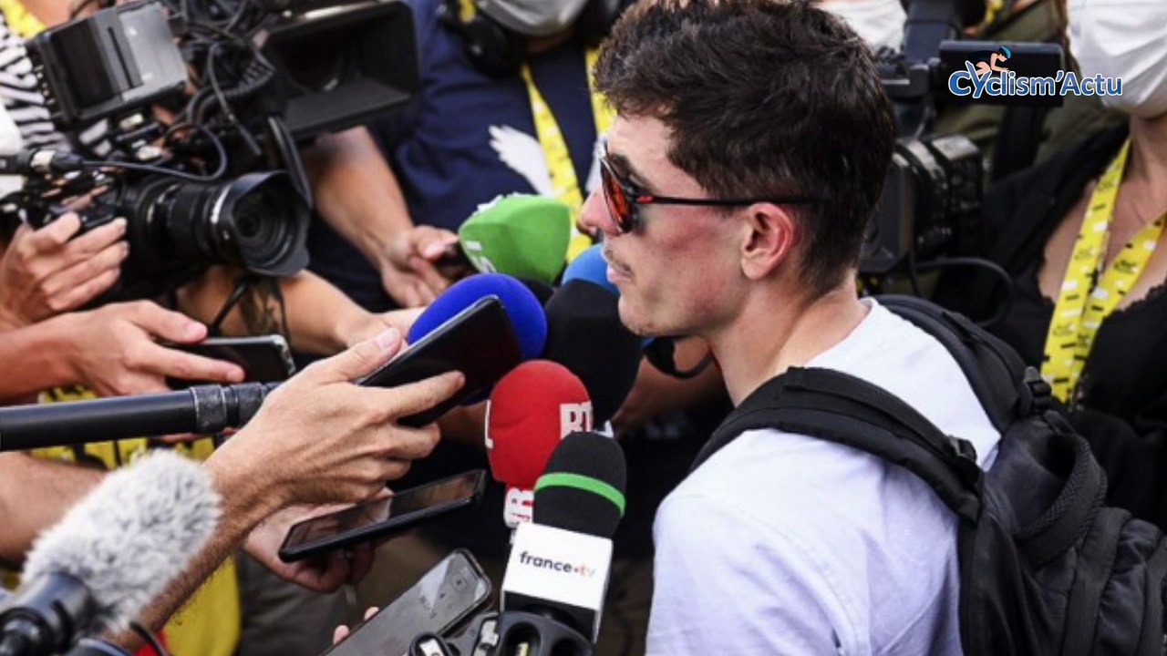 Tour de France 2023 - David Gaudu : "On était devant dans le but de gagner l'étape. Je fais 5e en donnant le maximum, ce n'était pas ce que l'on voulait aller chercher"