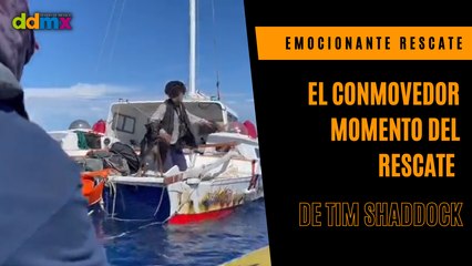 El conmovedor momento del rescate de Tim Shaddock y su perrita 'Bella' capturado en video