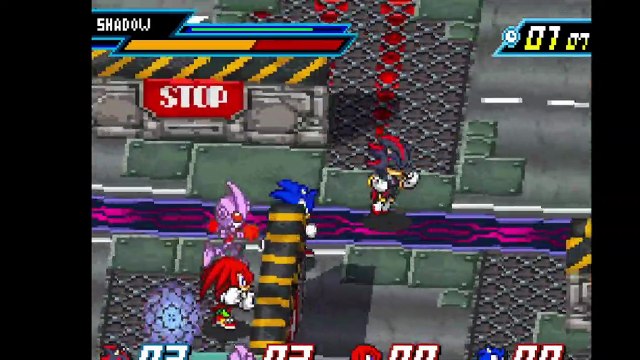 Sonic Battle - Shadow VS Sonic, Emerl & Knuckles RJ ANDA #shadowthehedgehog #rj_anda #knuckles