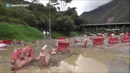 Casi treinta personas desaparecidas y once fallecidos en un corrimiento de tierra en Colombia