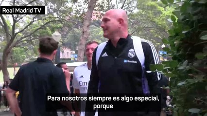 Kroos: "Estas giras son muy especiales para ver la afición de otros países"