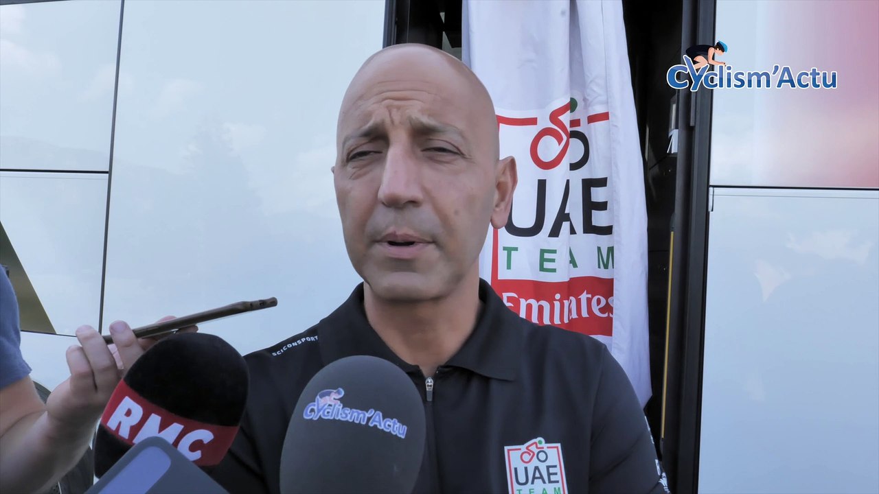 Tour de France 2023 - Matxin Fernandez : "C'est fini pour Tadej Pogacar et on sera là toute l'équipe UAE Team Emirates pour le soutenir"