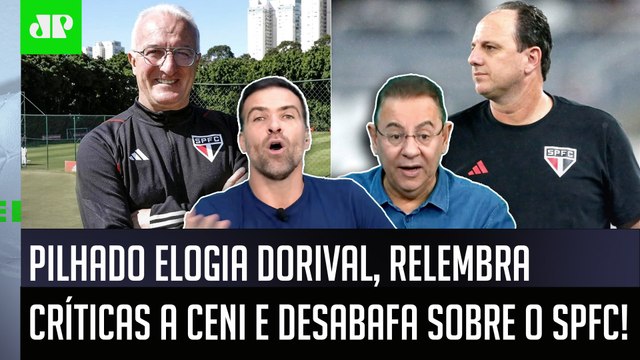 EU FALAVA ISSO E ERA ESPANCADO! O Rogério Ceni no São Paulo... Pilhado EXALTA Dorival e DESABAFA!