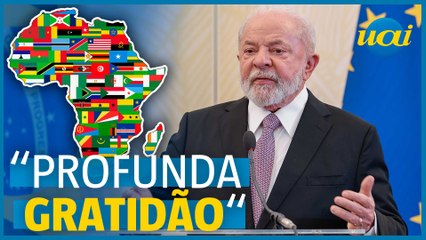 Lula diz ser grato à África por tudo que foi produzido na escravidão