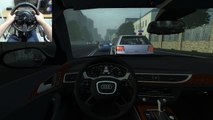 City Car Driving - Audi A6 3.0 TFSI quattro [Steering Wheel Gameplay] (1)