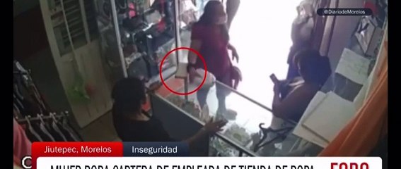 Señora se hizo pasar por clienta para ejecutar un robo en una tienda de ropa