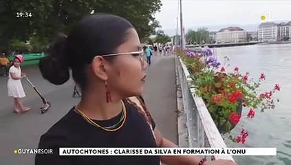 #portrait Clarisse Da Silva a l’#ONU  Genève pour defendre les peuples autochtones