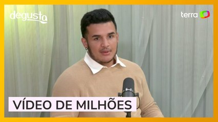 Influenciador de milhões conta qual receita viral fez a carreira bombar