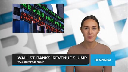 Wall Street Giants Take a Hit: Major Banks Report Declines in Q2