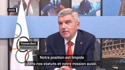 JO 2024 - Bach : "Ne pas punir les athlètes russes et biélorusses"