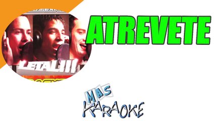 ATREVETE - Banda Express (karaoke)