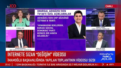 Sızdırılan toplantı videosunda yer alan Onursal Adıgüzel'den Faik Öztrak'a "ihanet" tepkisi