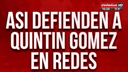 Así defienden a Quintin Gómez en redes