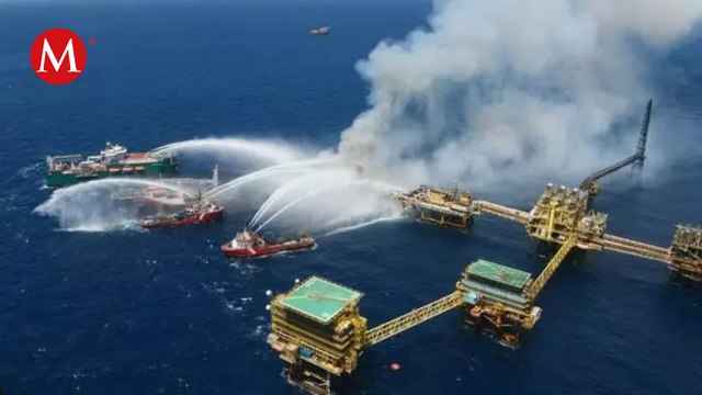 Se encuentra reparado y controlado en su totalidad el derrame de Pemex en Sonda de Campeche