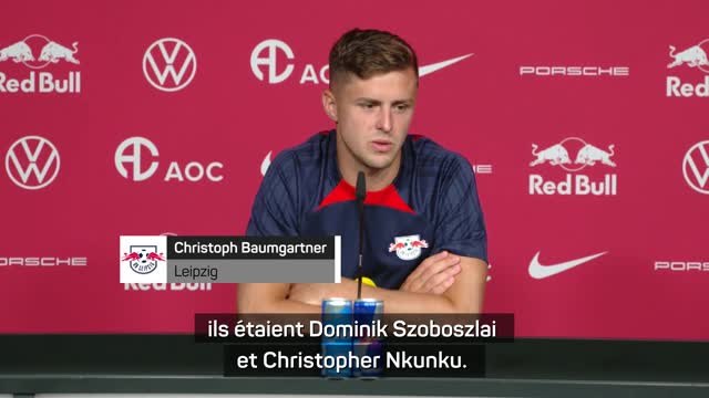 Leipzig - Baumgartner : Je ne suis ni Nkunku, ni Szoboszlai