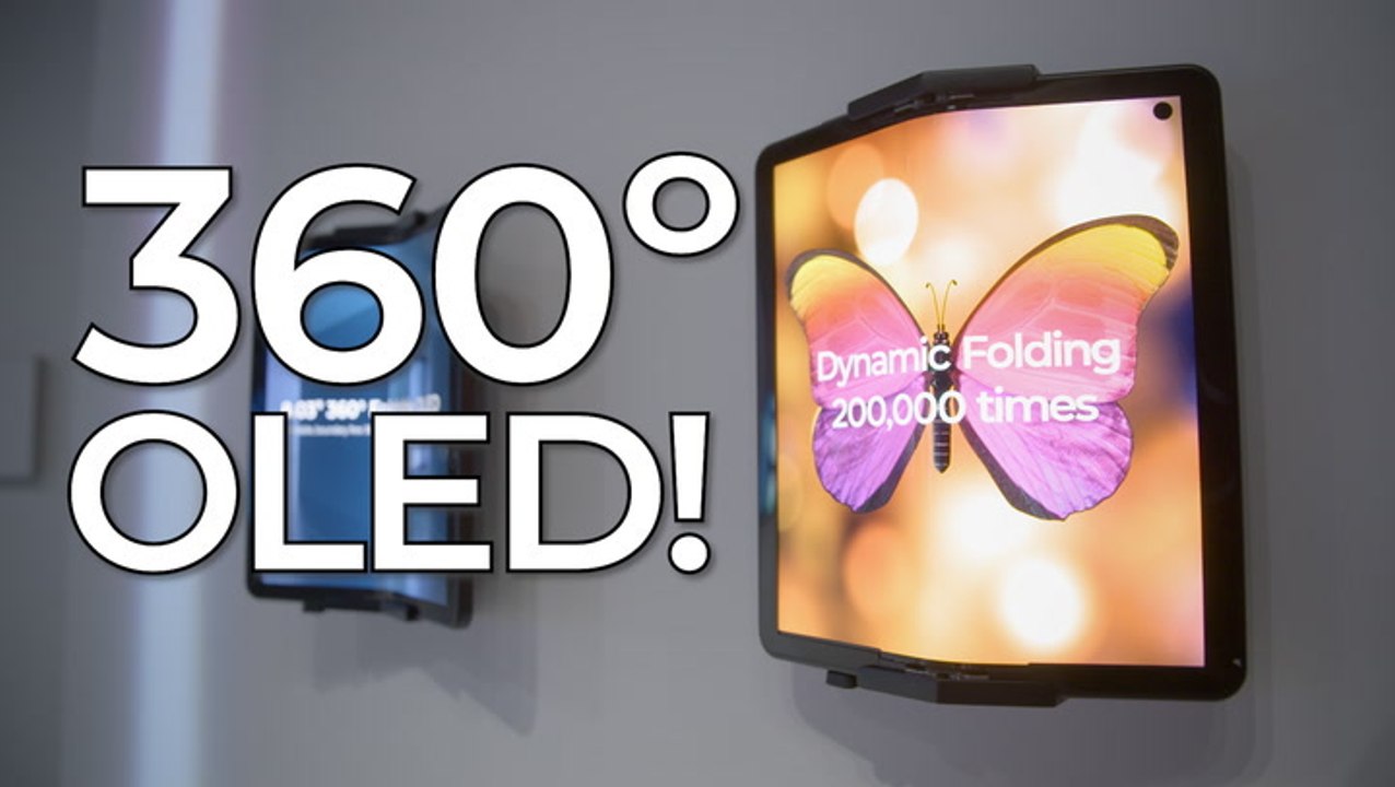 LG OLED Concepts Plus 360-Degree Foldable Laptop