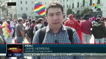 Peruvians from all over the country mobilise in the "Third Takeover of Lima"