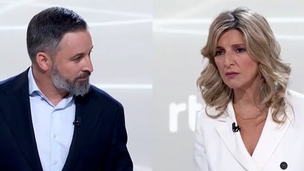 Abascal a Yolanda Díaz: 'Usted representa la hoz y el martillo. Representa al peor régimen de la historia de la humanidad junto con el nazismo'