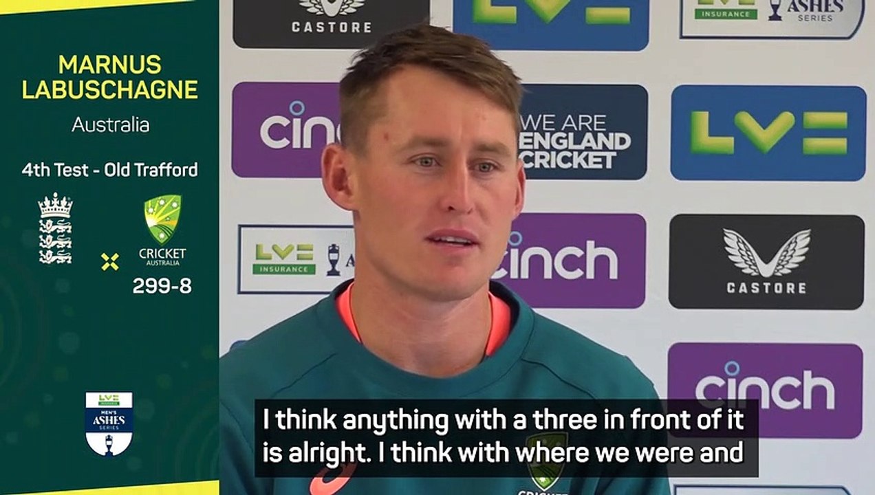 300 first innings 'alright' for Australia - Labuschagne